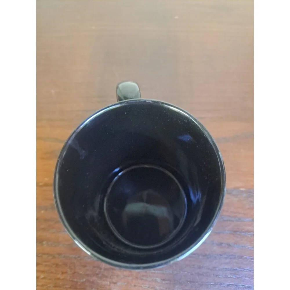 Planet Hollywood Atlantic City Black With Gold Lettering Ceramic Coffee Mug